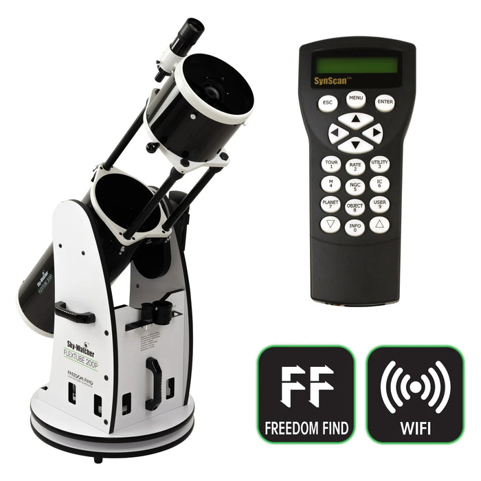 Sky-Watcher 8" Flextube Synscan 200P Go-To Collapsible Dobsonian Reflector  S11800