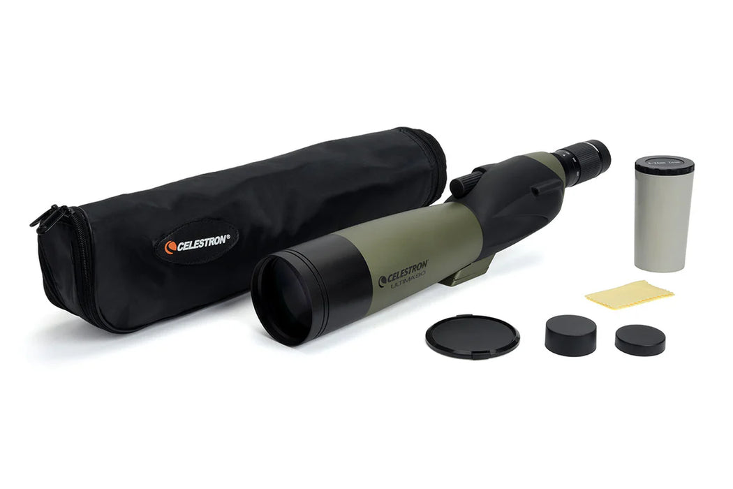 Celestron Ultima 80 Straight Viewing 80mm scope, 20-60x Zoom