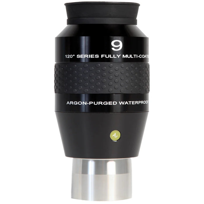 Explore Scientific 9mm 120° field argon-purged waterproof 2" eyepiece