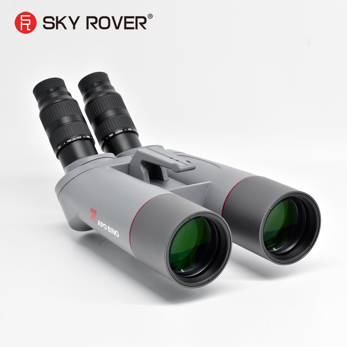 Sky Rover 70 mm APO Zoom Binoculars – 45° angled variable-power ED binoculars with 26×–52× zoom range and IPX7 waterproof magnesium alloy body