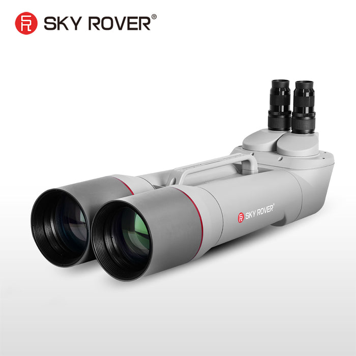 Sky Rover 150 mm APO Binoculars – 90° angled astronomical binoculars with ED doublet objectives and interchangeable 1.25″ eyepieces