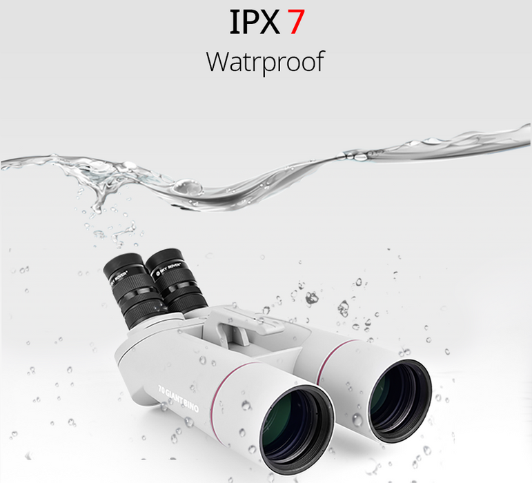 Sky Rover 70 mm Giant Binoculars – 45 Degree Astronomical Binocular Telescope