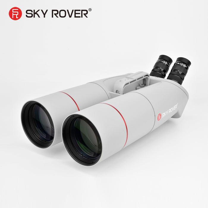 Sky Rover 100 mm Giant Binoculars – 45° angled astronomical binocular telescope with interchangeable 1.25″ eyepieces