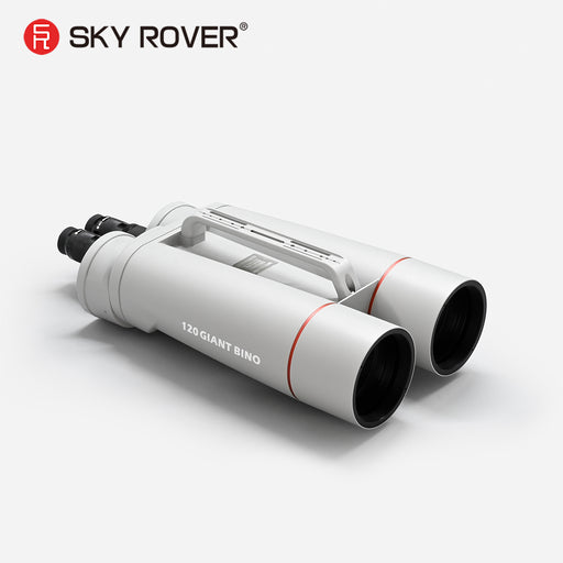Sky Rover 120 mm Giant Binoculars – straight-through astronomical binoculars with dual 120 mm objectives and interchangeable 1.25″ eyepieces