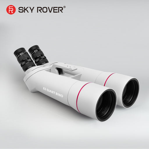 Sky Rover 82 mm Giant Binoculars – 45° angled astronomical binocular telescope with interchangeable 1.25″ eyepieces