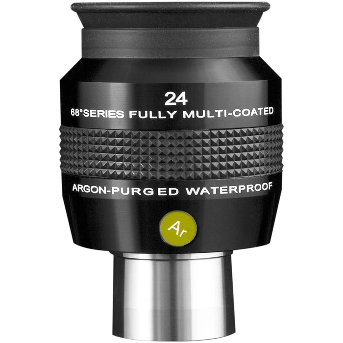 Explore Scientific 24mm 68° Field Argon-Purged Waterproof 1.25" Eyepiece