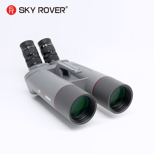 Sky Rover 70 mm APO Binoculars – 45° angled astronomical binoculars with ED doublet optics and interchangeable 1.25″ eyepieces