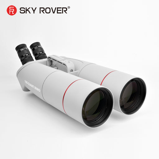 Sky Rover 100 mm Giant Binoculars – 45° angled astronomical binocular telescope with interchangeable 1.25″ eyepieces