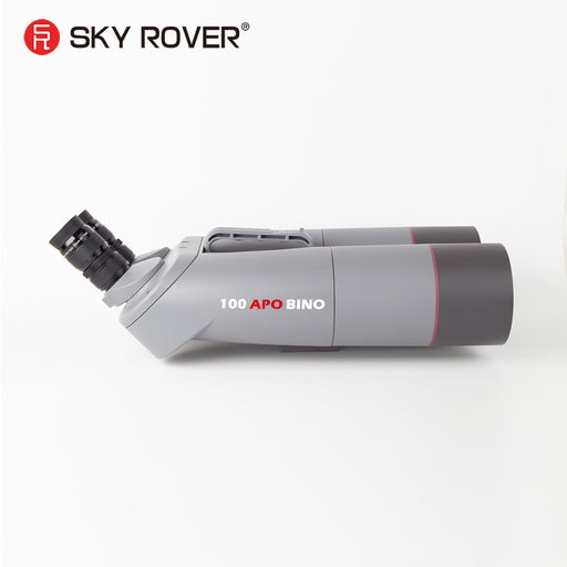Sky Rover 100 mm APO Binoculars – 45° angled astronomical binoculars with ED doublet objectives and interchangeable 1.25″ eyepieces