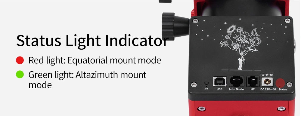 ZWO AM3 Harmonic Equatorial Mount With Carbon Fiber Tripod