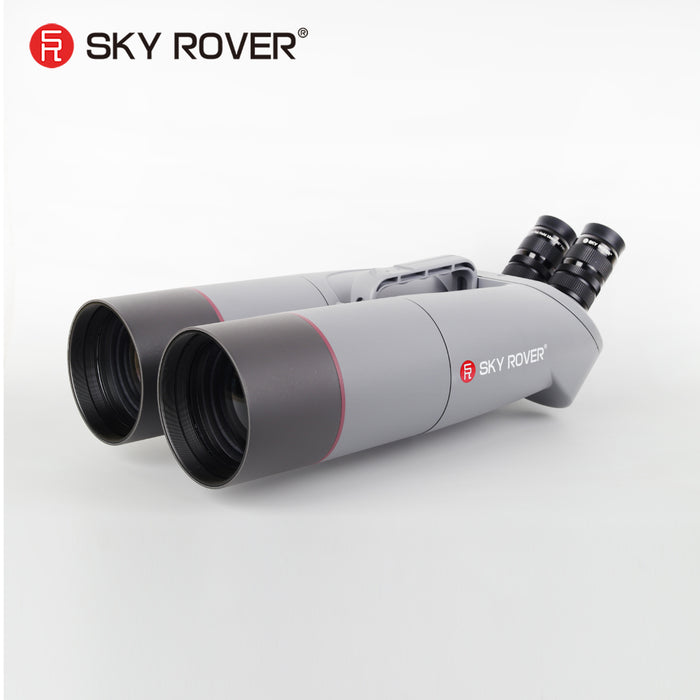 Sky Rover 100 mm APO Binoculars – 45° angled astronomical binoculars with ED doublet objectives and interchangeable 1.25″ eyepieces