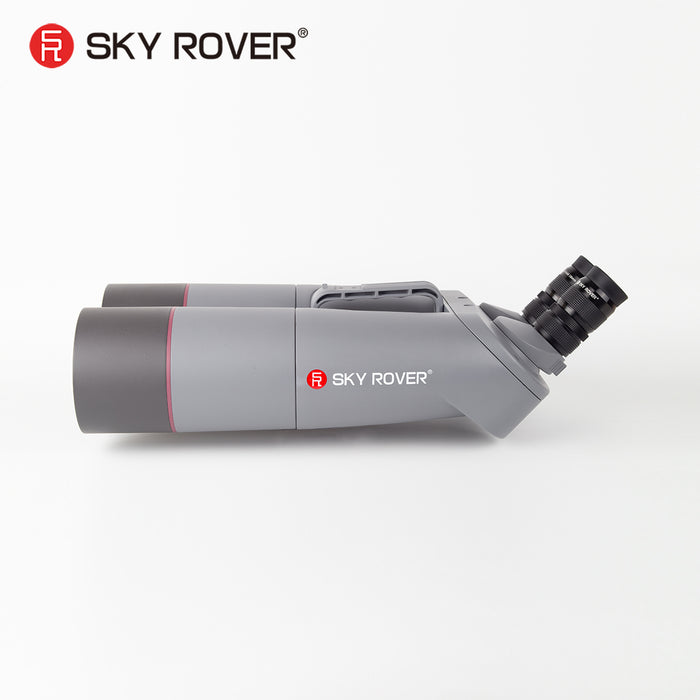 Sky Rover 100 mm APO Binoculars – 45° angled astronomical binoculars with ED doublet objectives and interchangeable 1.25″ eyepieces