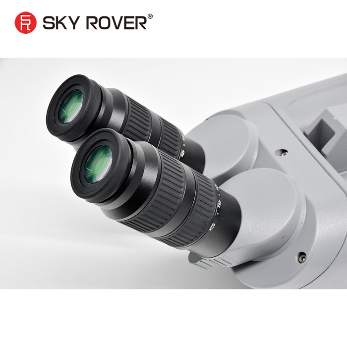 Sky Rover 70 mm APO Zoom Binoculars – 45° angled variable-power ED binoculars with 26×–52× zoom range and IPX7 waterproof magnesium alloy body