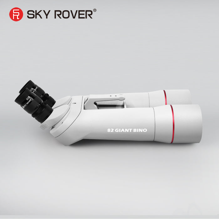 Sky Rover 82 mm Giant Binoculars – 45° angled astronomical binocular telescope with interchangeable 1.25″ eyepieces