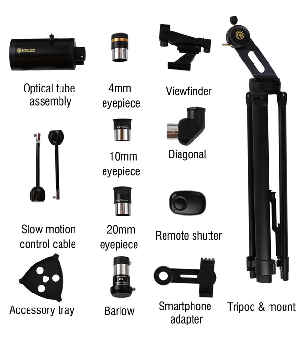 Spectrum 70mm Maksutov-Cassegrain Telescope Kit