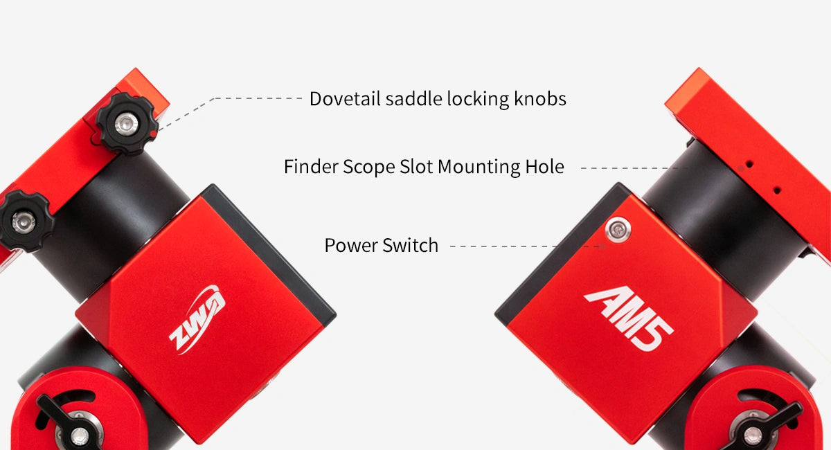 ZWO AM5N Harmonic Equatorial Mount Head