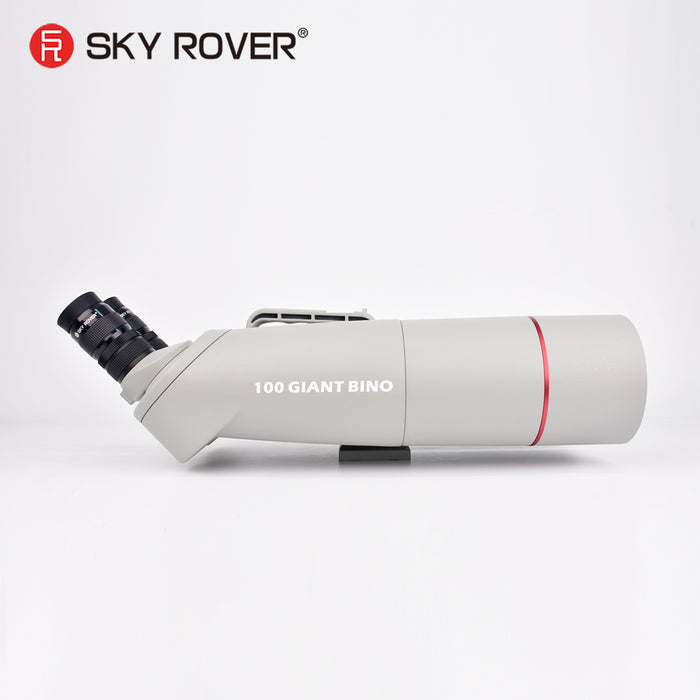 Sky Rover 100 mm Giant Binoculars – 45° angled astronomical binocular telescope with interchangeable 1.25″ eyepieces
