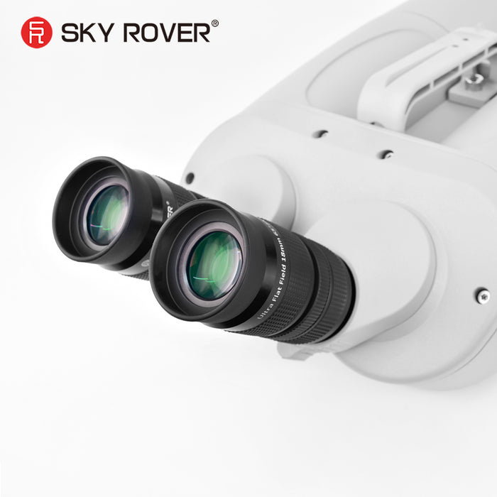 Sky Rover 120 mm Giant Binoculars – 45° angled observatory-class astronomical binoculars with interchangeable 1.25″ eyepieces