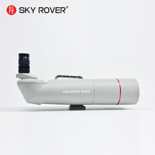 Sky Rover 100 mm Giant Binoculars – 90° angled astronomical binocular telescope with interchangeable 1.25″ eyepieces