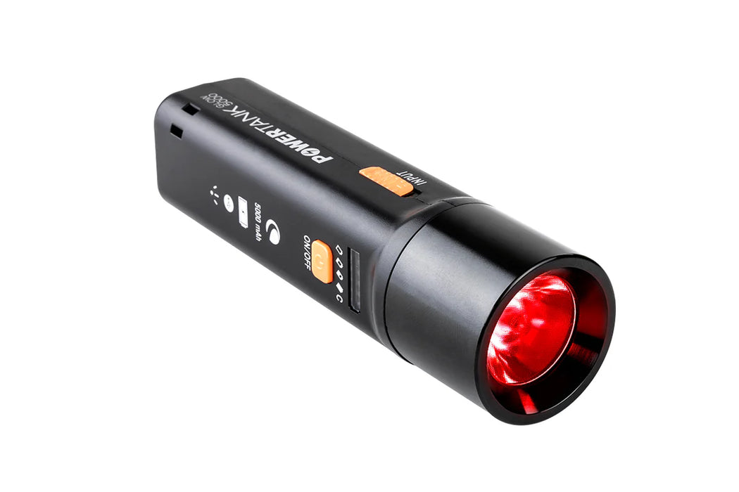 Celestron PowerTank Glow 5000 Red Flashlight/Charger  93585