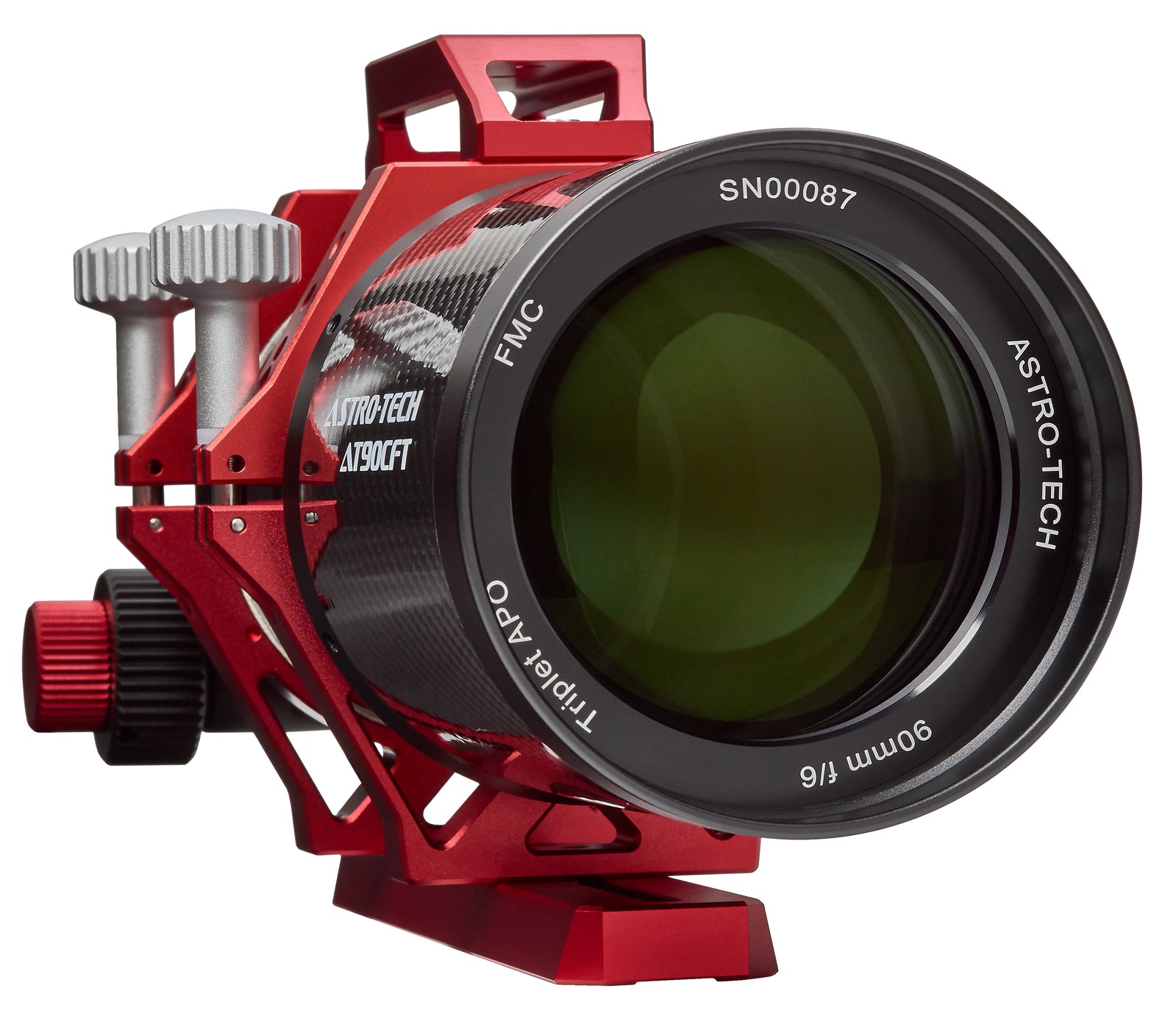 Astro-Tech AT90CFT Limited Edition f/6 Triplet APO Refractor Carbon Fi ...
