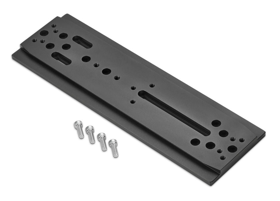 Astro-Tech 13" Losmandy-Style "D-Plate" Universal Dovetail Plate, Black