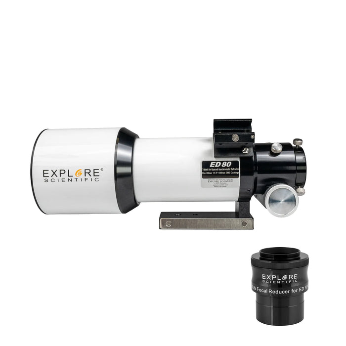 Explore Scientific ED80 Triplet APO with 0.8x Reducer – Essential Explore Scientific ED80 Triplet APO with 0.8x Reducer – Essential