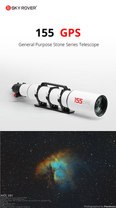 Sky Rover 155 GPS 155mm f/8 Super ED Triplet APO PRO Refractor OTA
