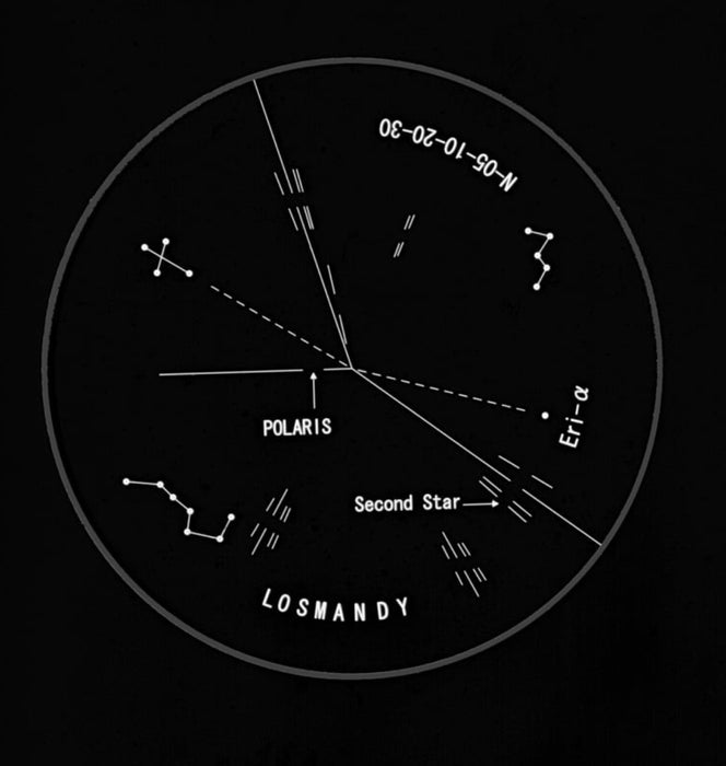 Losmandy Polar scope for Losmandy GM-8 and G11 mounts, with illuminator