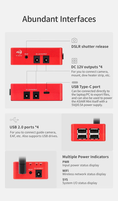 ZWO ASIAIR Mini Wireless Imaging Controller