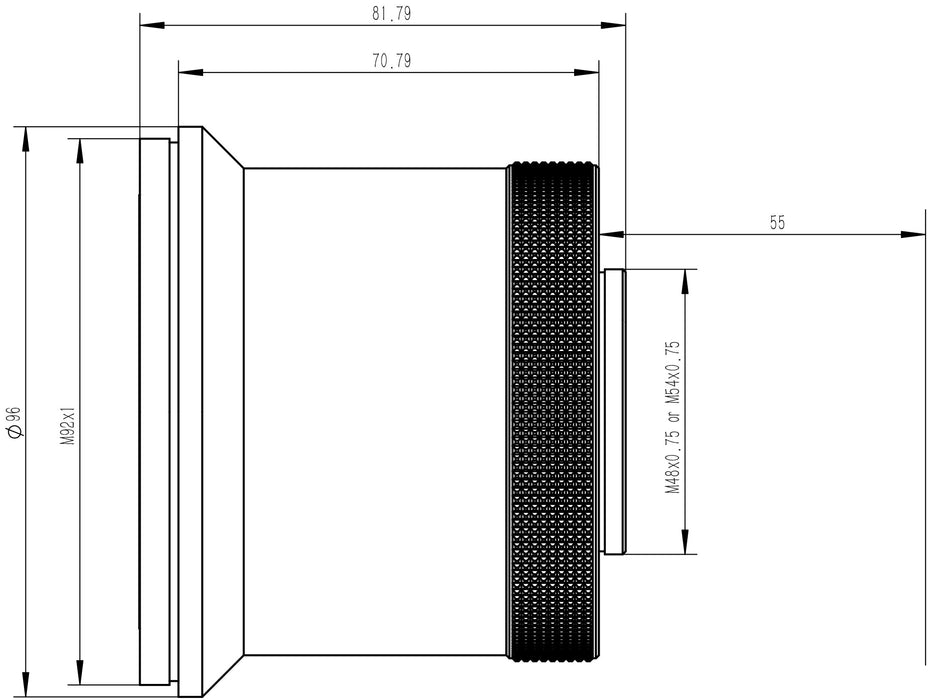 Astro-Tech 0.8x Reducer/Field Flattener for AT150EDL
