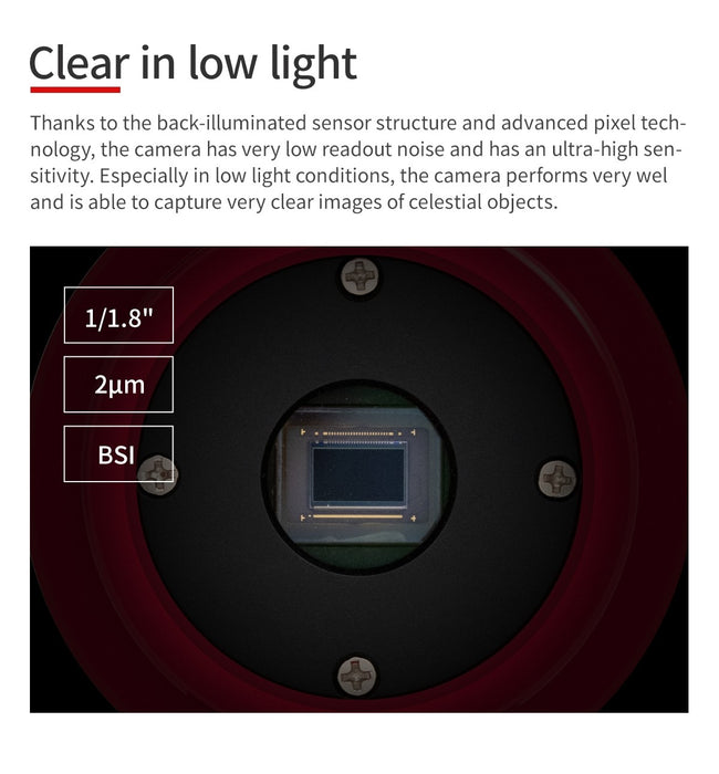 ZWO ASI678MC Color CMOS Astronomy Imaging Camera