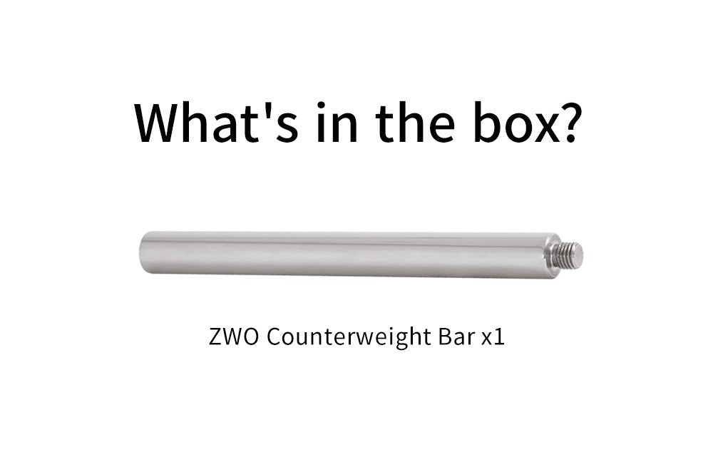 ZWO Counterweight Bar