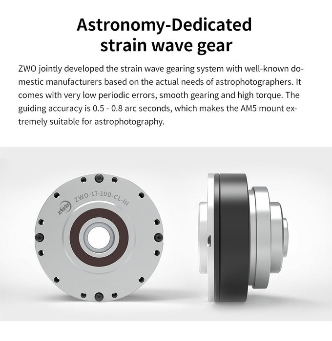 ZWO AM5N Harmonic Equatorial Mount Head