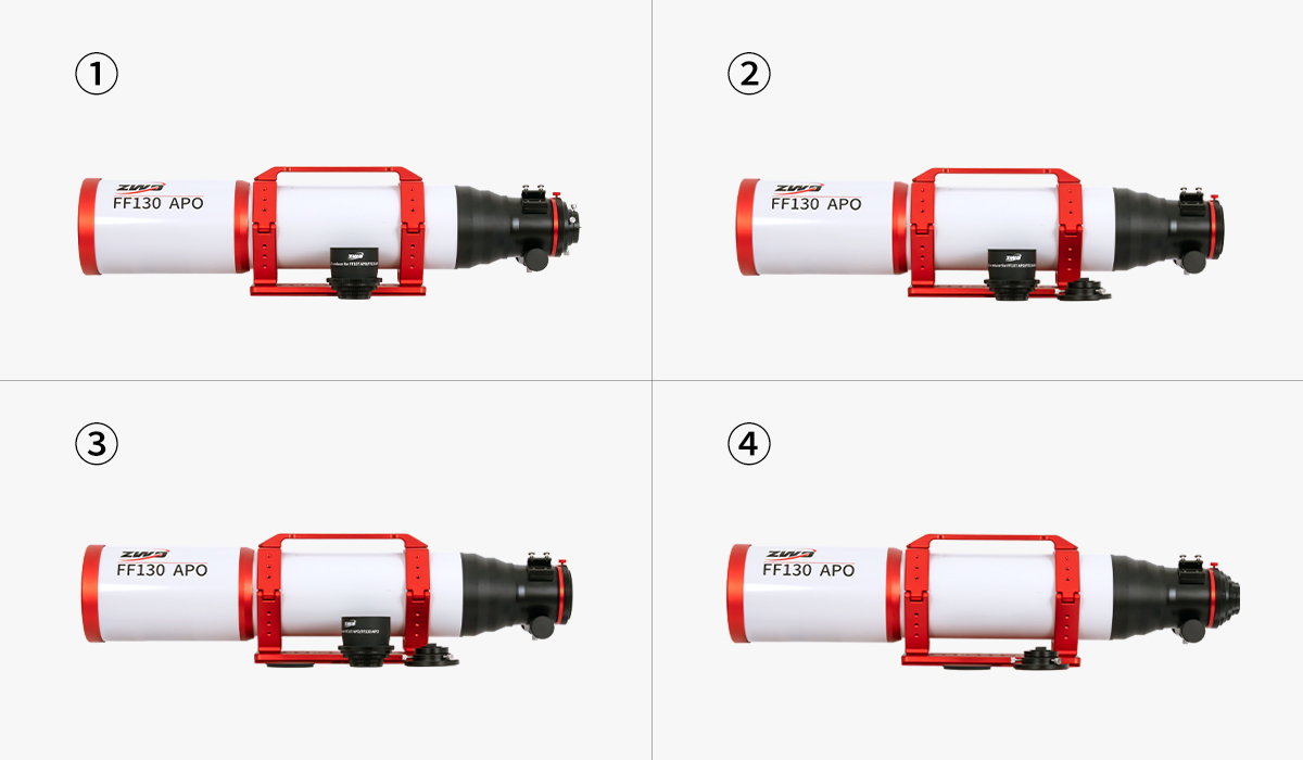 ZWO 0.7x Reducer for FF107APO and FF130APO Telescopes