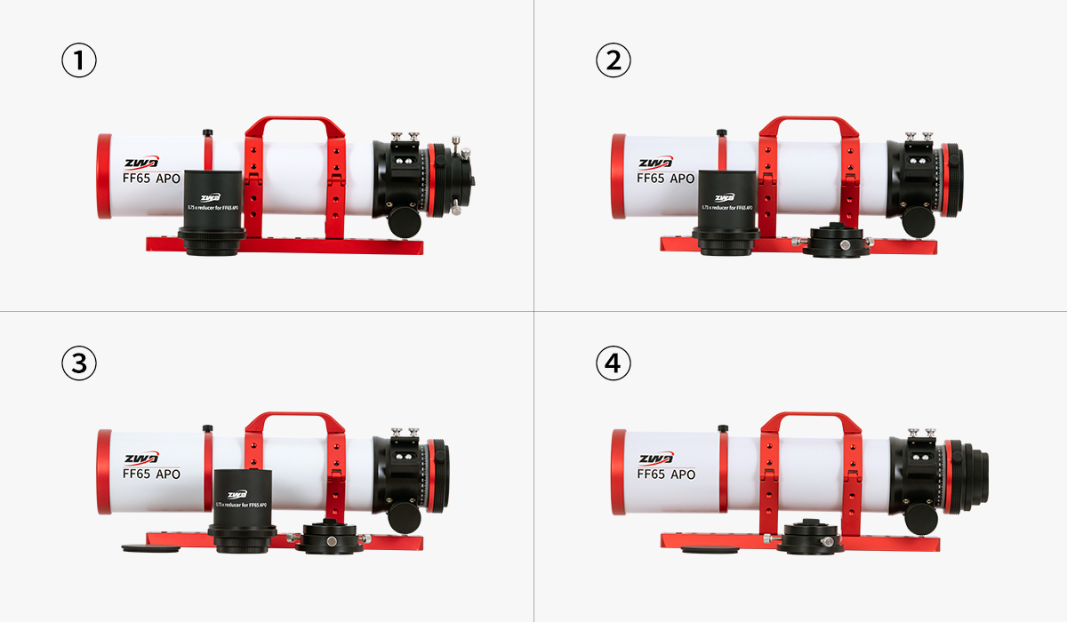 ZWO 0.75x Reducer For FF65APO Telescope