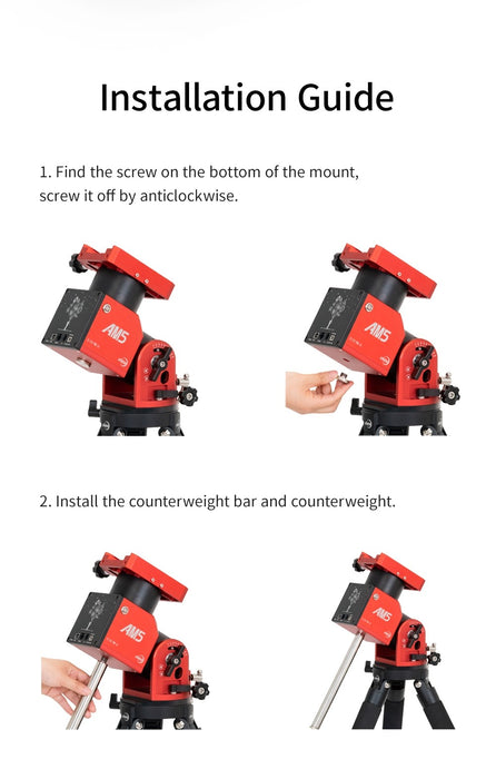 ZWO Counterweight Bar