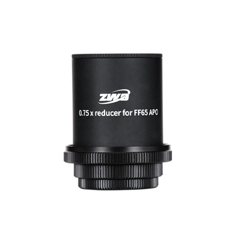 ASTRO ロボン ZWO 0.75x Reducer For FF65APO Telescope — Astronomics