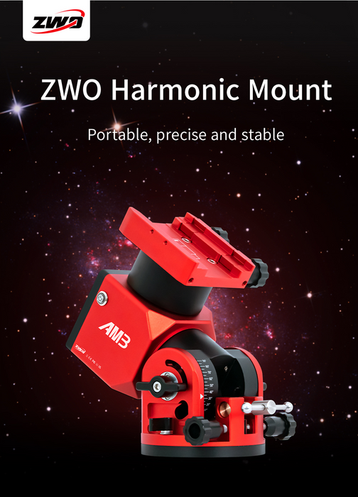 ZWO AM3 Harmonic Equatorial Mount With Carbon Fiber Tripod