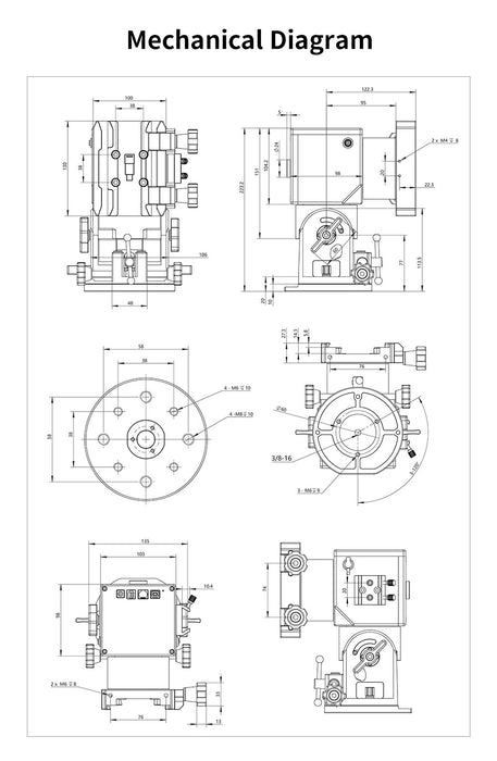 ZWO AM5N Harmonic Equatorial Mount Head