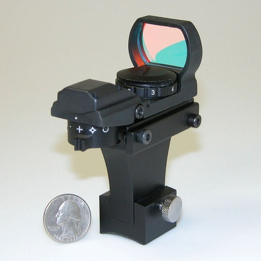 Illuminated multiple reticle finder