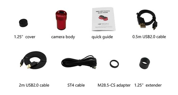 ZWO ASI120MM Mini Monochrome CMOS Camera And Guide Camera