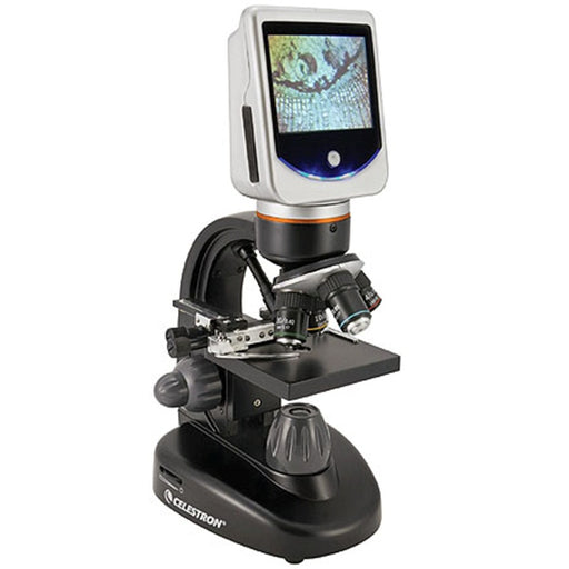 40X to 1600x Professional AC/DC Digital Microscope - Touch-screen LCD