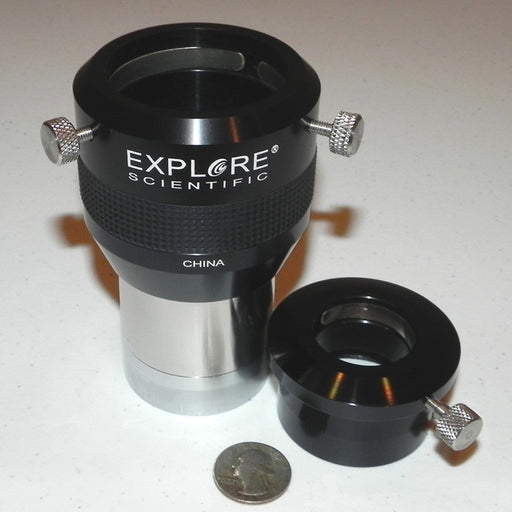 2X Barlow for 2" eyepieces, with 1.25" adapter