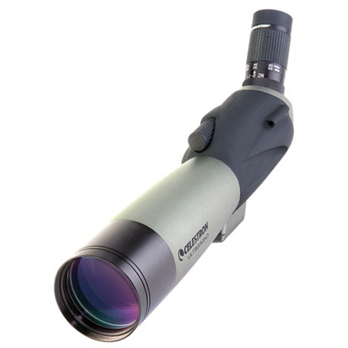 Celestron Ultima 80 Angled Viewing 80mm Scope, 20-60x Zoom 52250