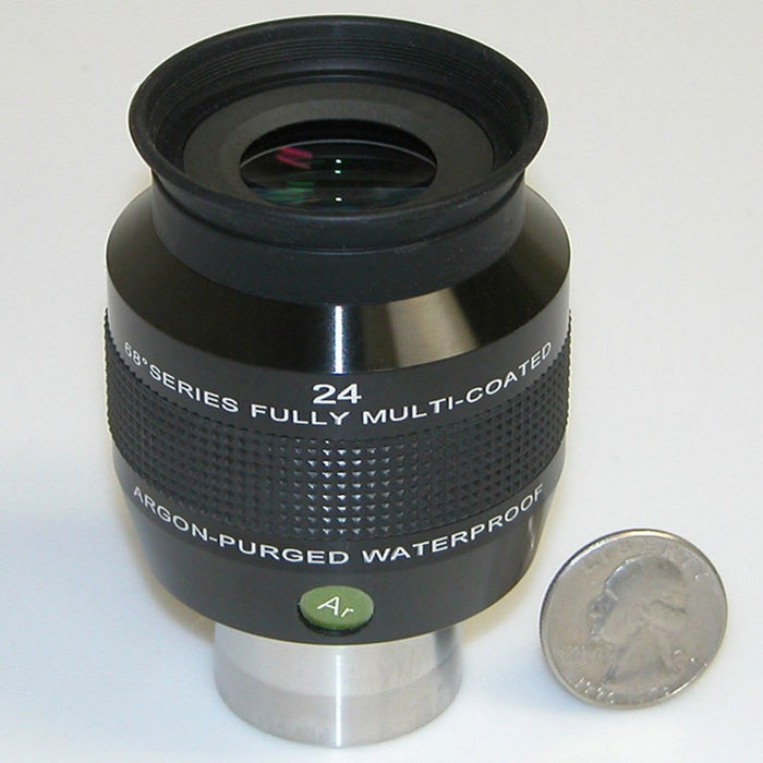 24mm 68° field argon-purged waterproof 1.25" eyepiece