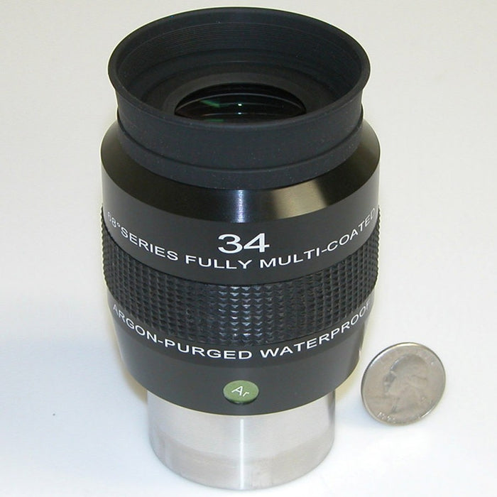 34mm 68° field argon-purged waterproof 2" eyepiece