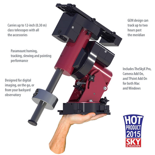 Software Bisque Paramount MyT Computerized Equatorial Mount Head