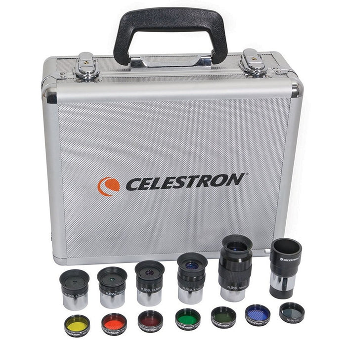 Kit of 1.25" Plössl eyepieces and visual accessories