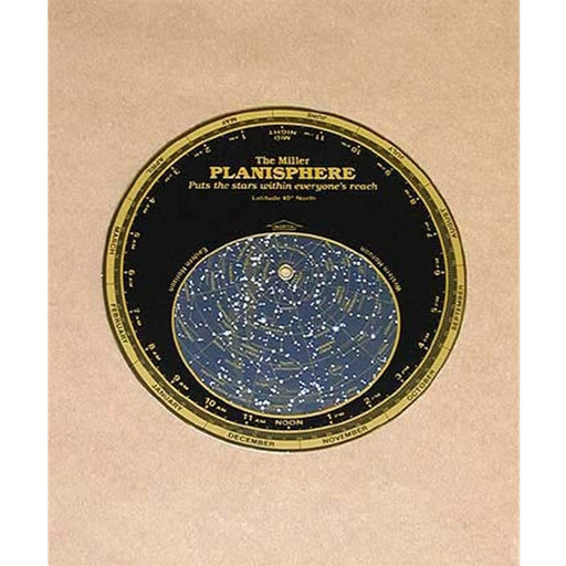 Miller 5.5" 40 Degree Mini-Planisphere for 35-45 degrees N